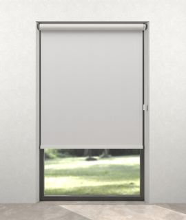 Comfort blackout electric roller blinds White