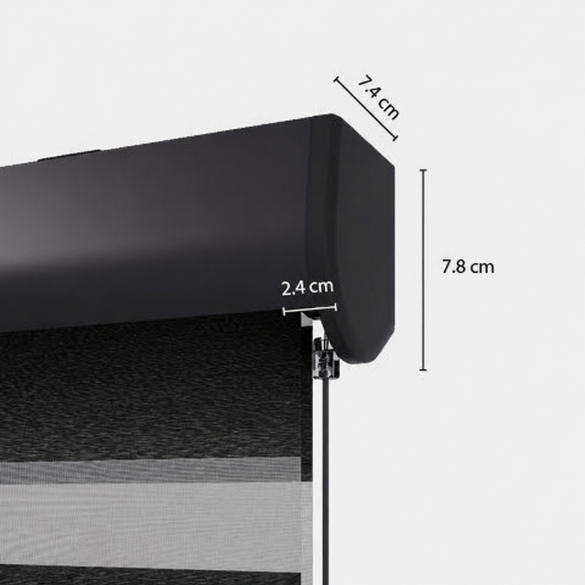 Dimensions cassette system right